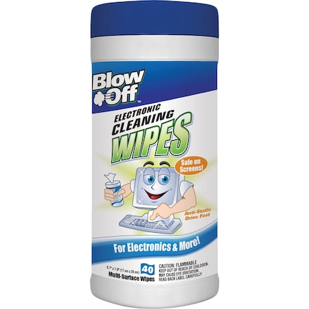 Blow Off Electronic Cleaning Wipes WPE-002-091